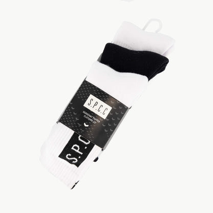 Johnson Socks (3-Pack) - White/Black