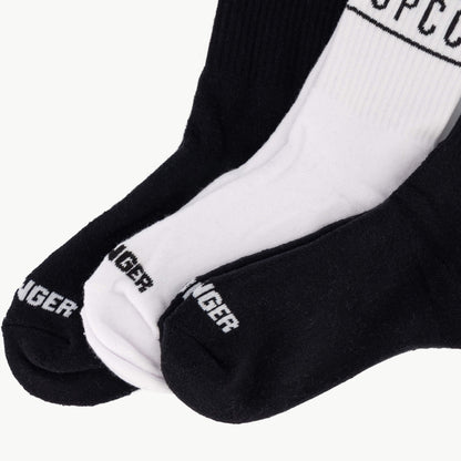 Declen Socks  - Black/White