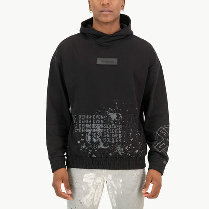 Delgado Hoodie  - Black