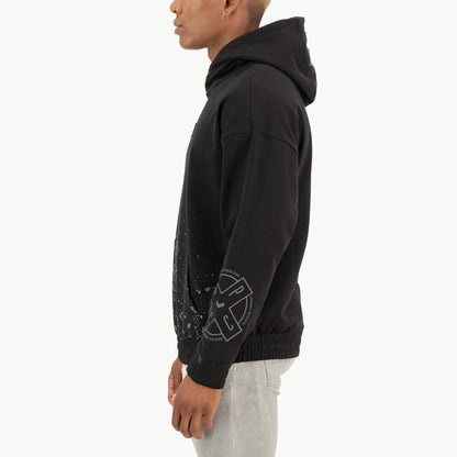 Delgado Hoodie  - Black