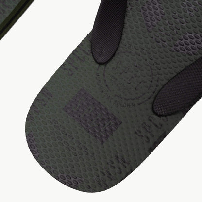 Fisk Flip Flops  - Dark Fatigue