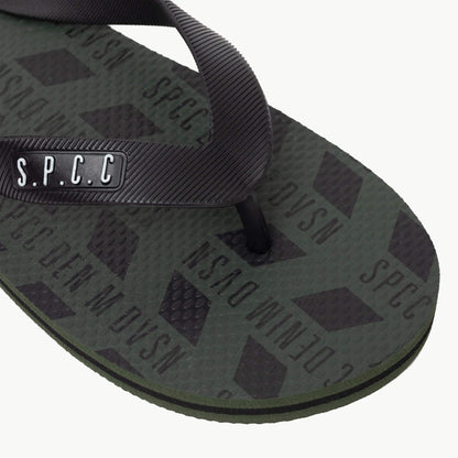 Fisk Flip Flops  - Dark Fatigue