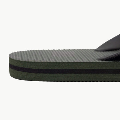 Fisk Flip Flops  - Dark Fatigue