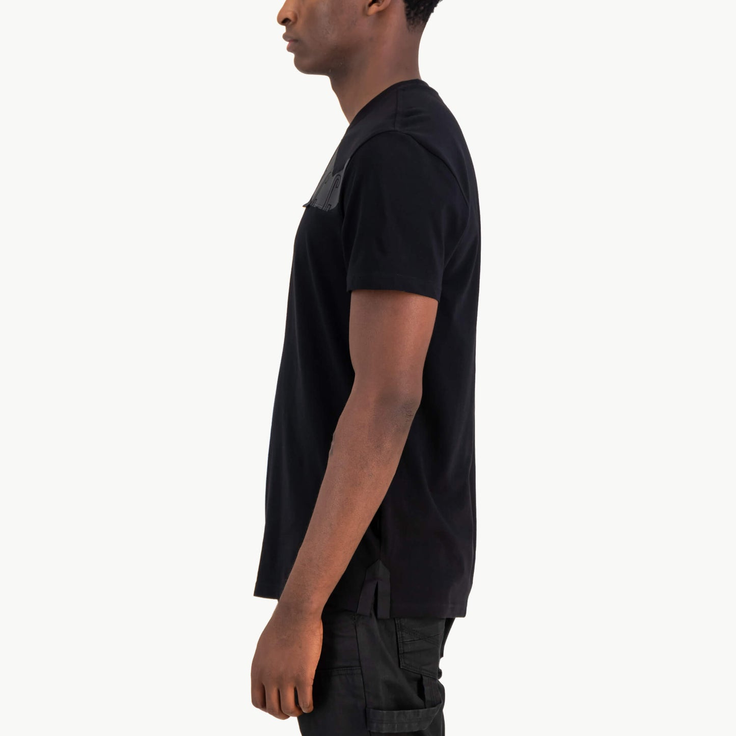 Surge Drongo Tee  - Black