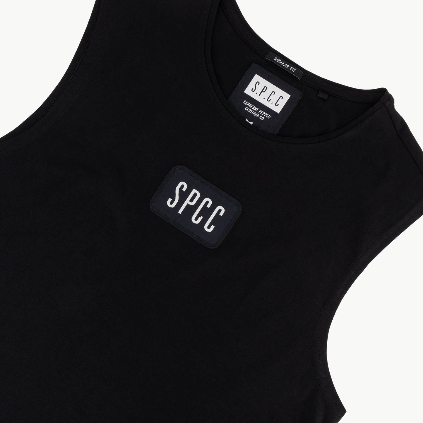 Brabin Sleeveless Tee  - Black