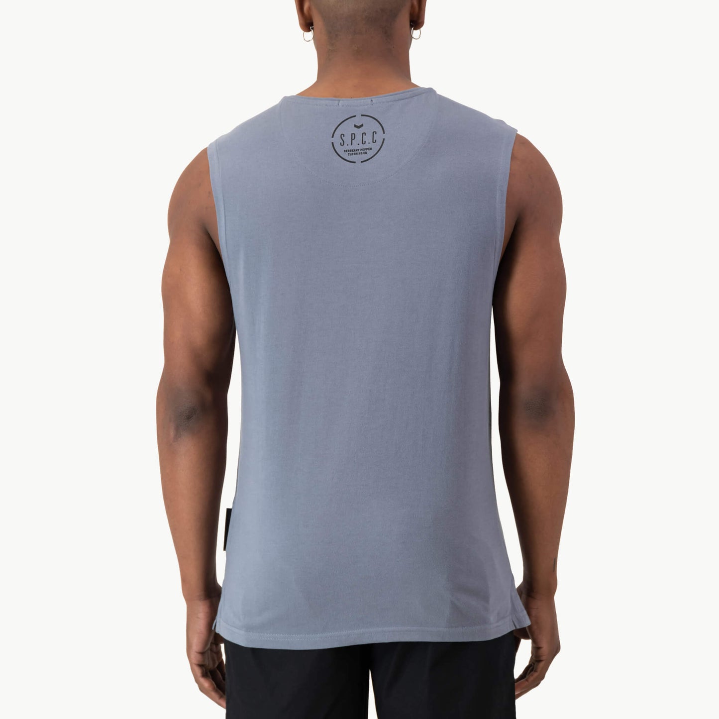 Brabin Sleeveless Tee  - Light Blue