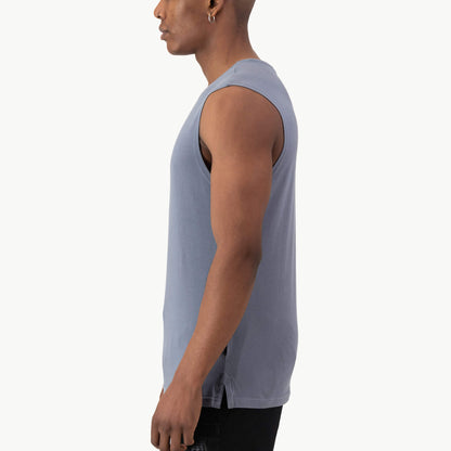 Brabin Sleeveless Tee  - Light Blue