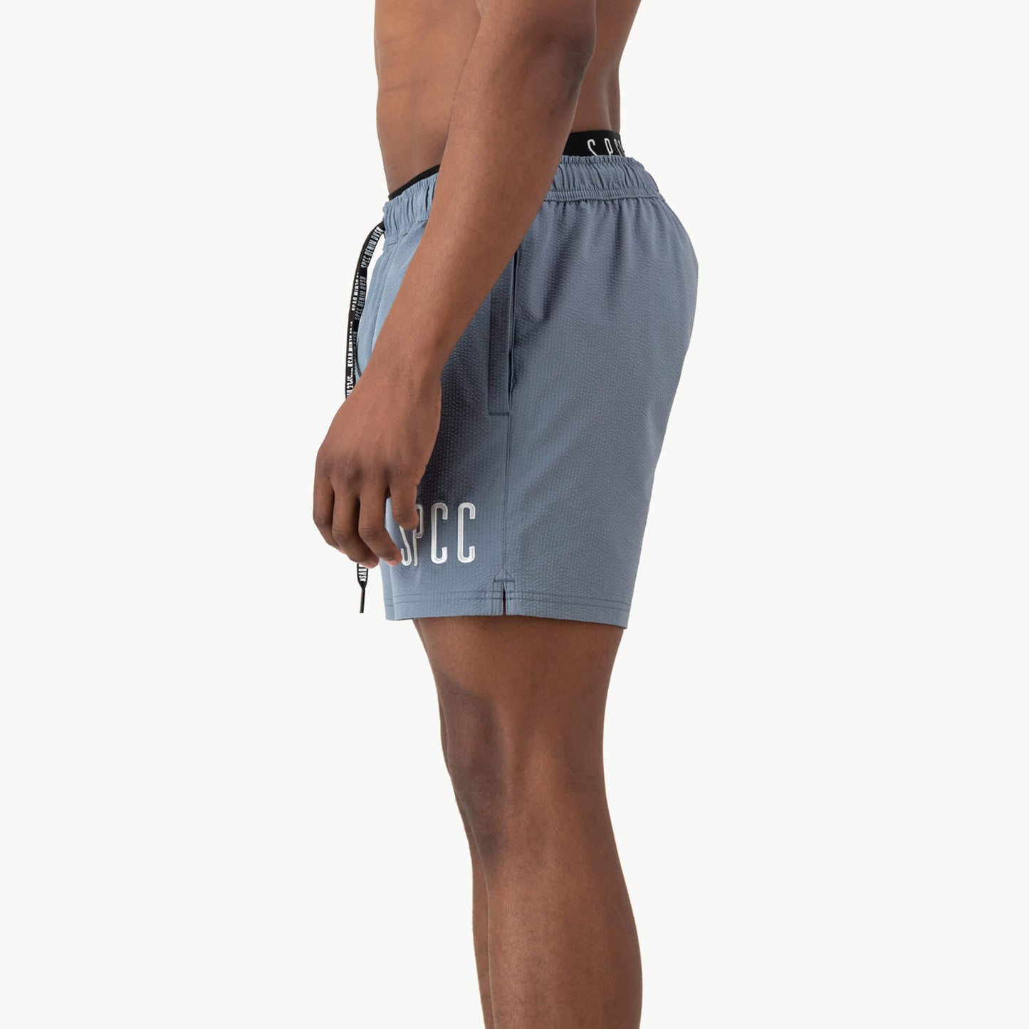 Megna Swim Short  - Light Blue