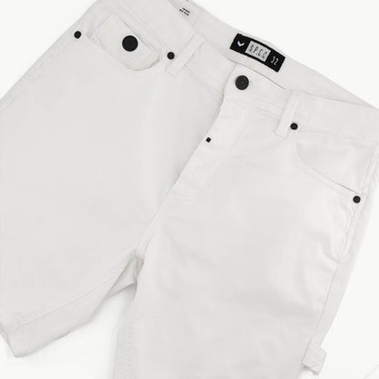 Mahura Woven Short  - White