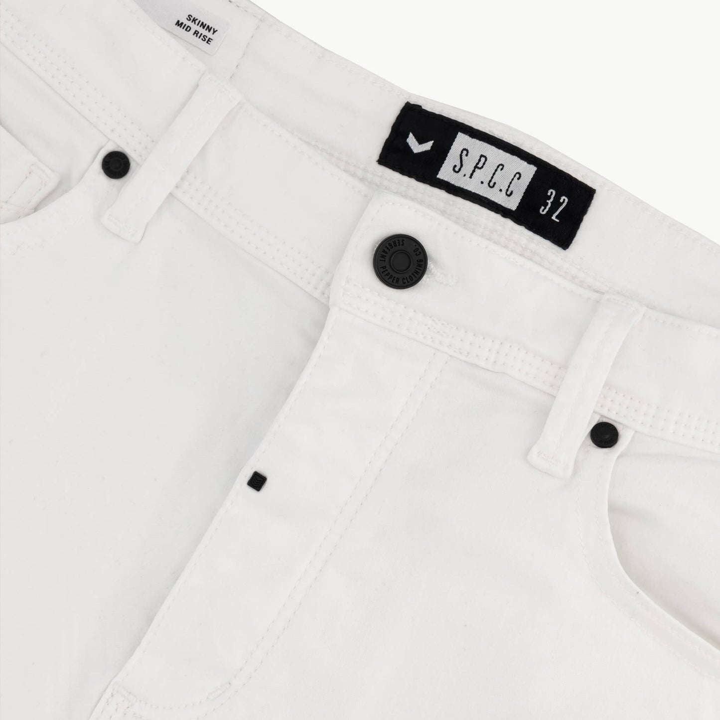 Mahura Woven Short  - White