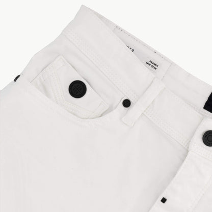 Mahura Woven Short  - White