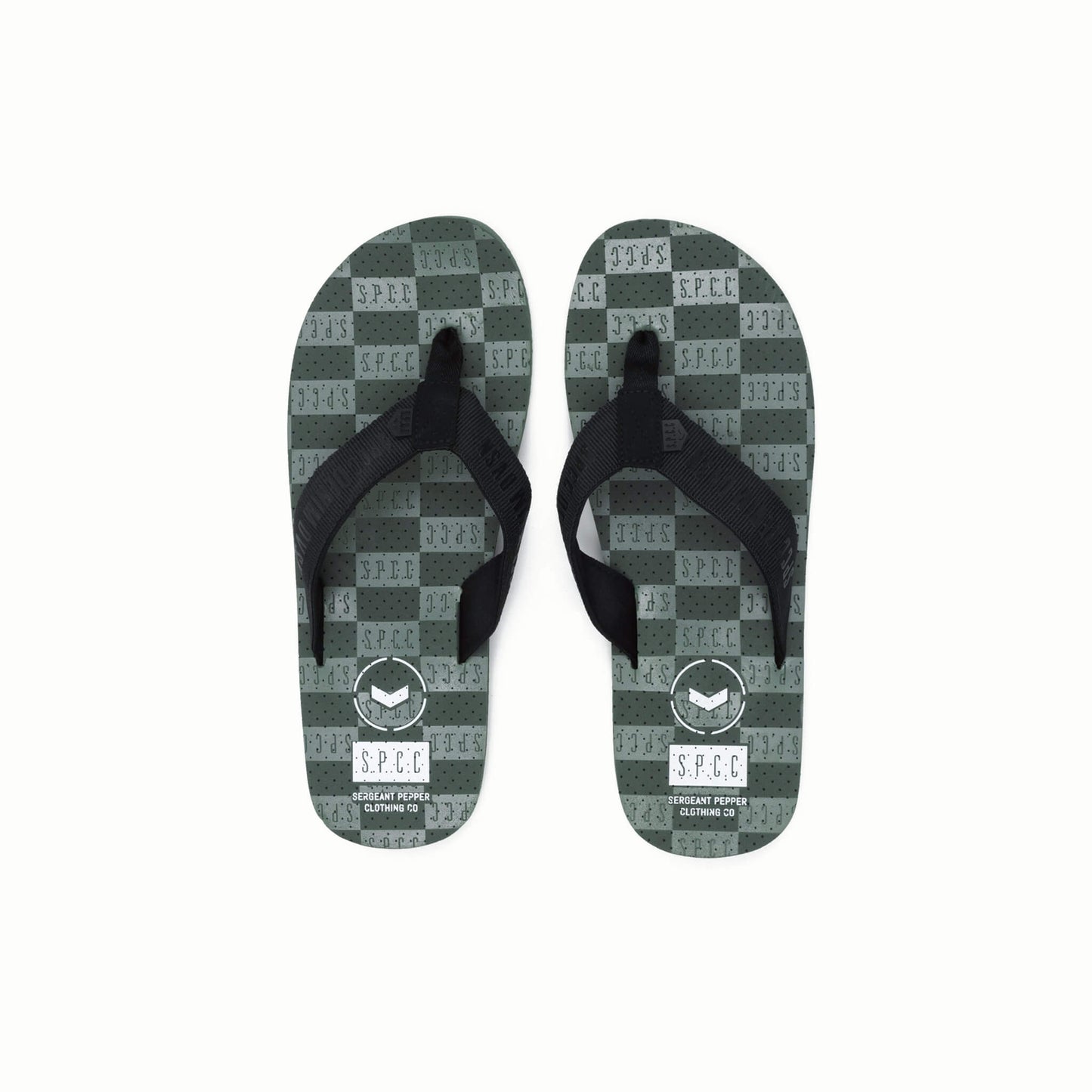 Lauder Flip Flops  - Dark Fatigue