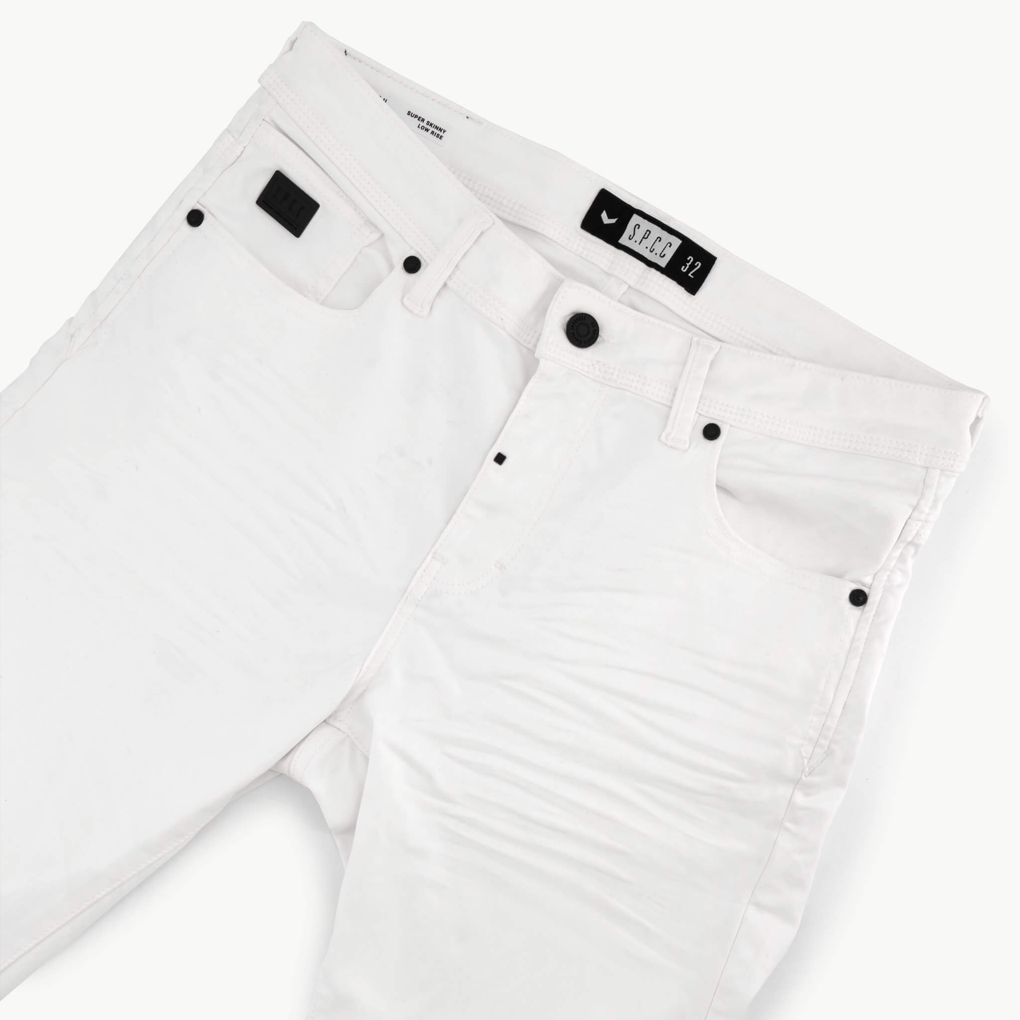 Rodan Jeans - White – S.P.C.C Official Store