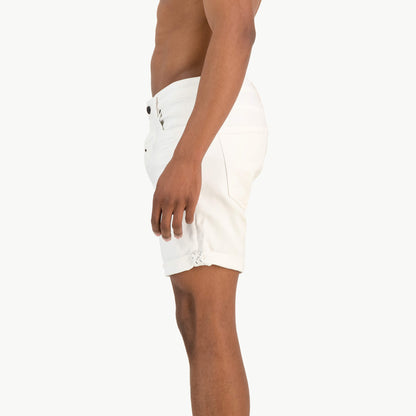 Shadowfax Denim Short  - White