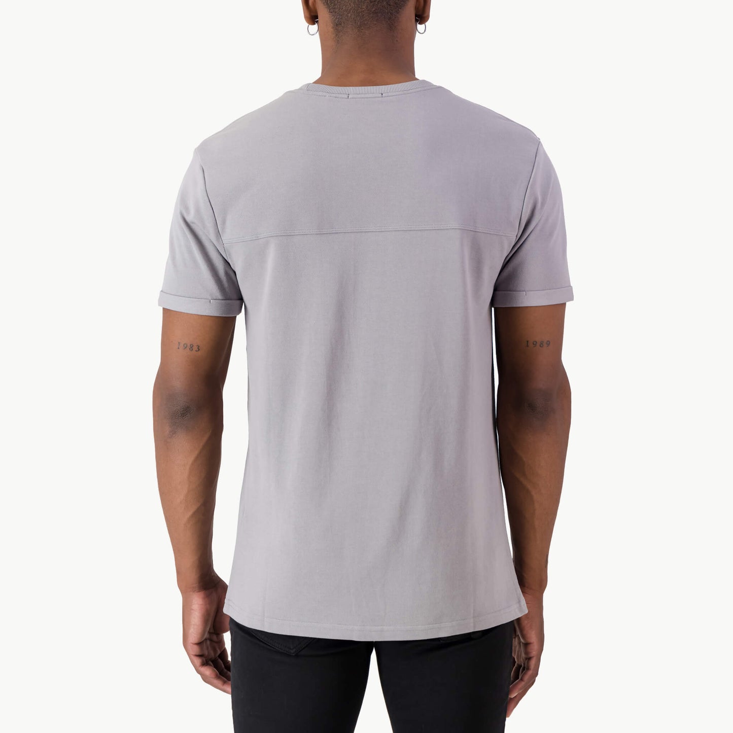 Martino Tee  - Mid Grey