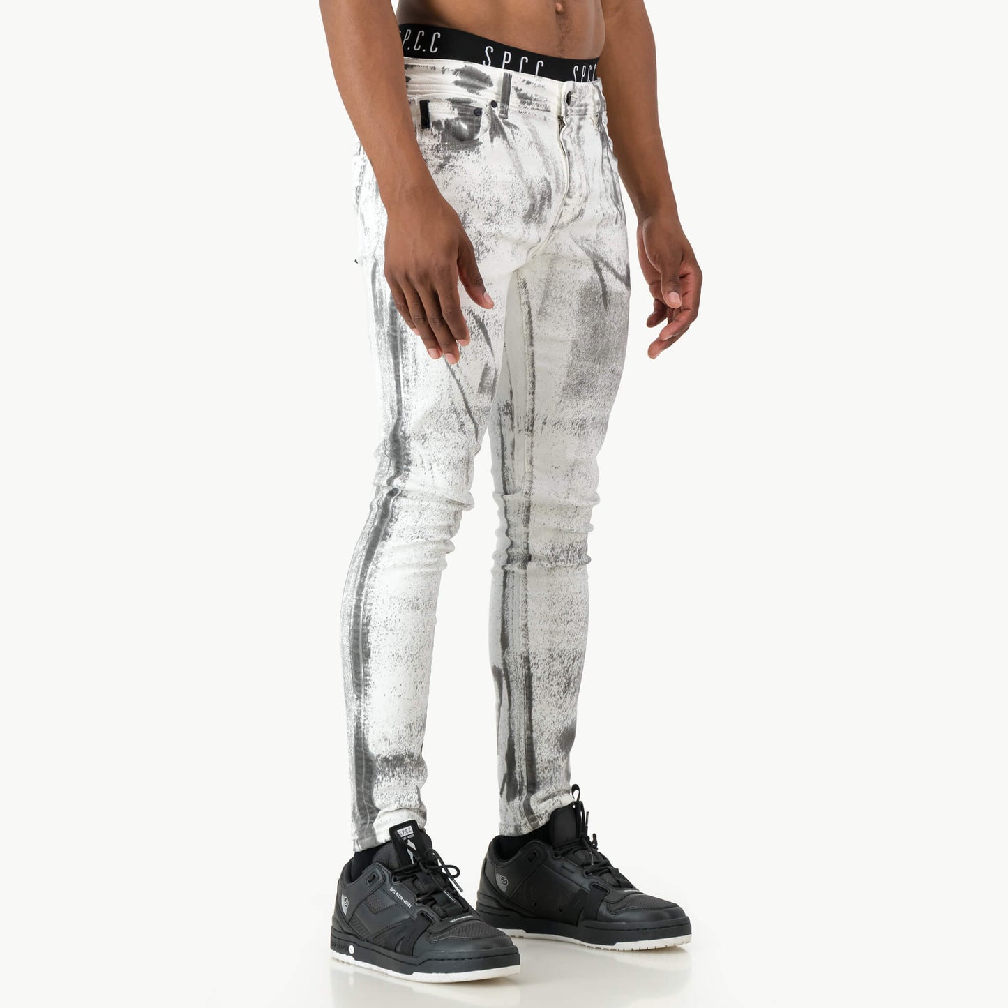 Fracture Jeans  - White